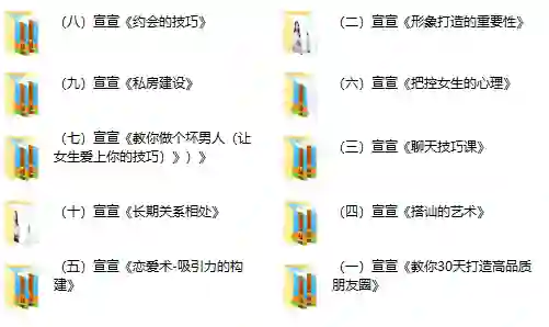 宣宣情感VIP10套课实战指南｜限时专属打包揭秘-破晓实验室