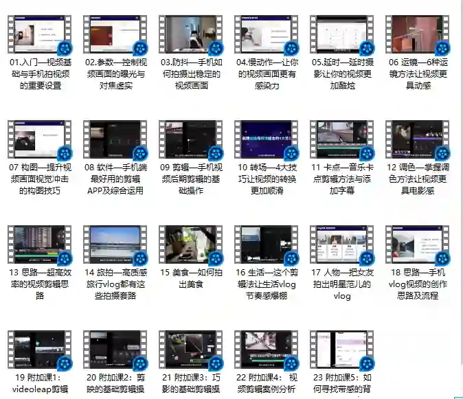 手机摄影实战指南：用手机拍出酷炫短视频（V3.0专属版）-破晓实验室