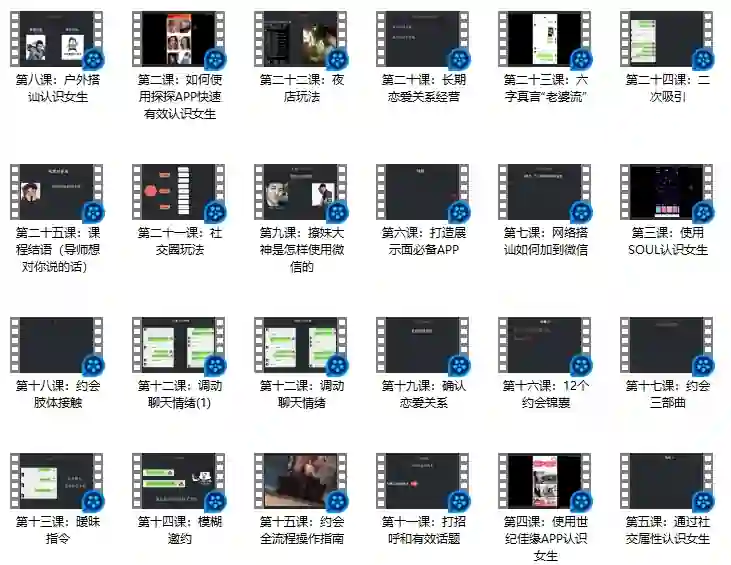 恋爱补习班《完全追女孩必修课》-破晓实验室