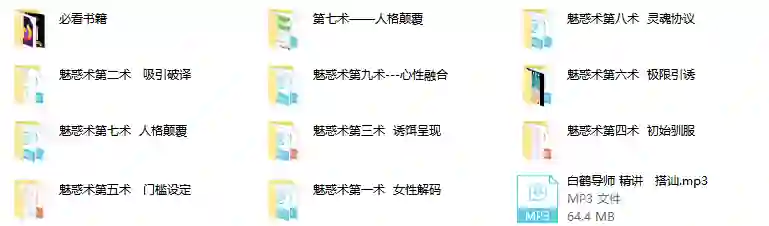 男魅情感《魅惑术》实战指南：限时揭秘专属魅力修炼法-破晓实验室