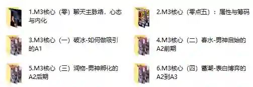 黑猫《谜男M3核心课程》实战指南+独家案例揭秘-破晓实验室